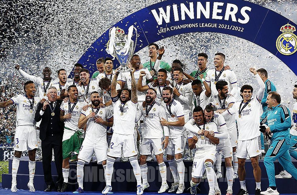 Real Madrid Champions of Europe