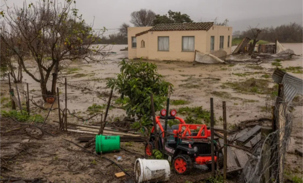 Biden signed a major disaster declaration for California due to severe storms