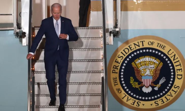 Joe Biden arrives in Mexico for the summit with López Obrador and Trudeau