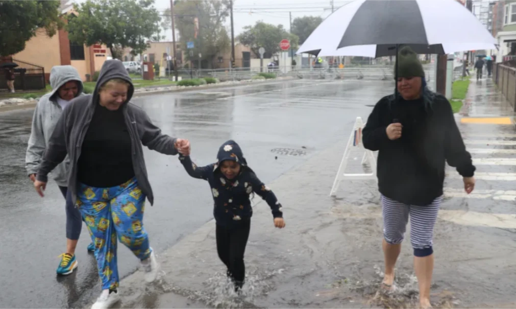 The storm returns and so does the chaos in southern California