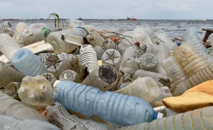 plastic that pollutes the oceans