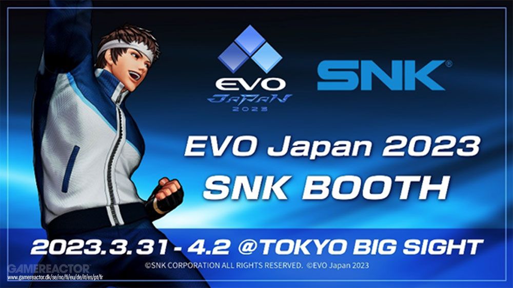 Kings of Fighters XV will be the main game at EVO Japan 2023 in March
