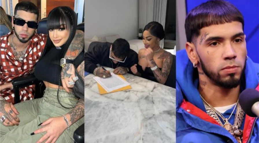 Melissa Vallecilla confronts Anuel and calls him “animal” for denying their daughter in common