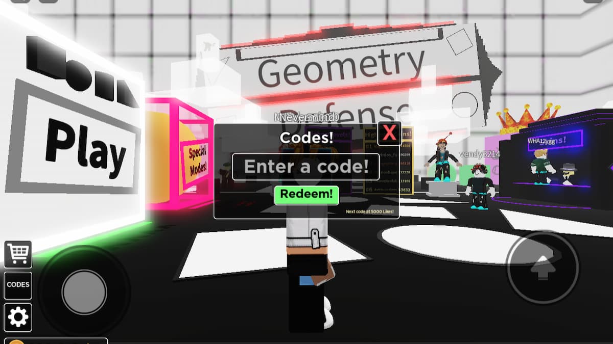 Roblox Geometry Defense Codes (February 2023) - Video Games