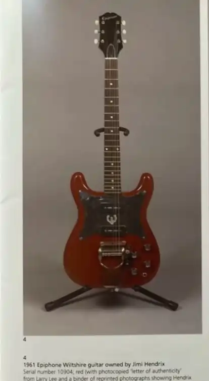 A famous Jimi Hendrix guitar is now on sale: what is its extraordinary price? 2 Jimi Hendrix guitar