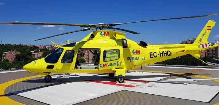 Madrid invests 21 million euros for the medicalized helicopter service