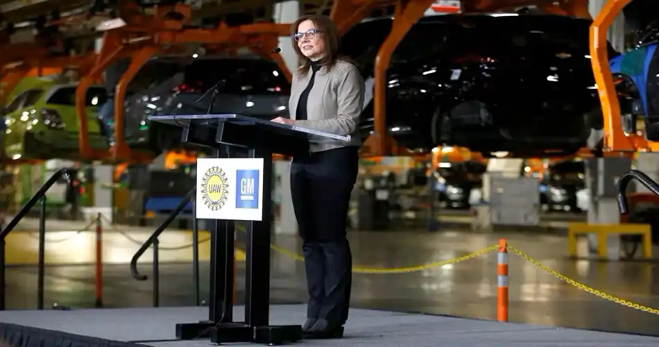 Mary Barra Global CEO of General Motors