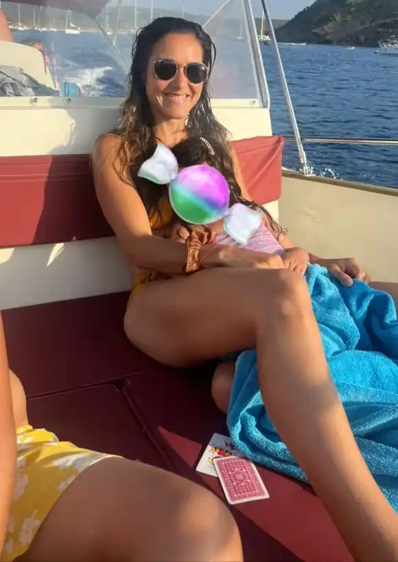 Joyce Jonathan Rare photos of her daughter Ghjulia