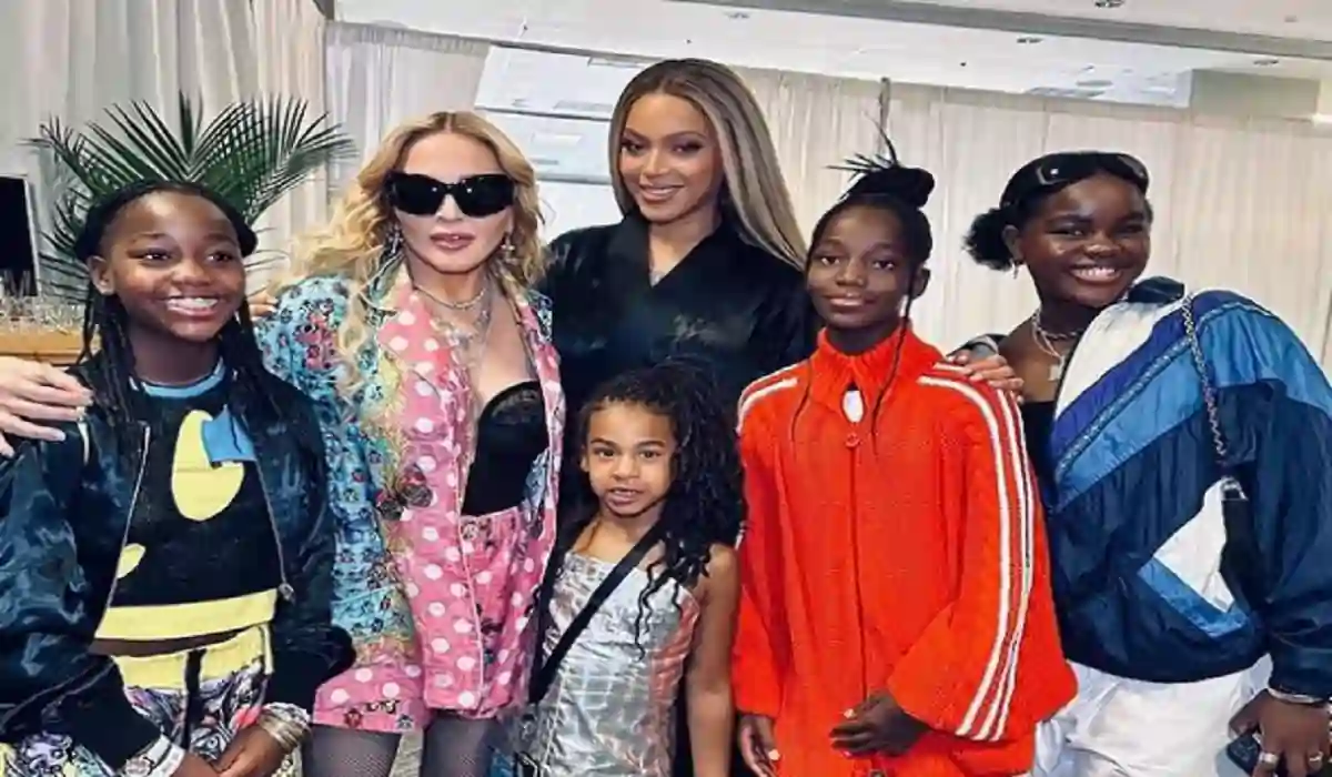 Madonna's Special Moment with Beyoncé and Daughters!