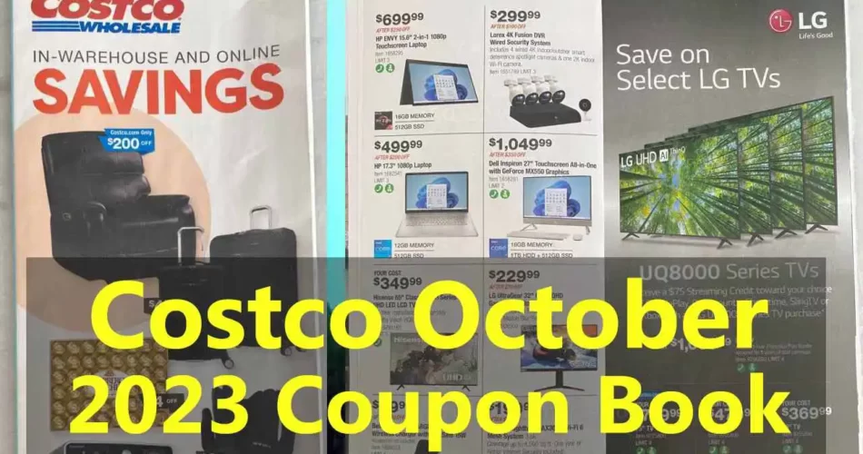 Costco October 2023 Coupon Book (New Updated- Sep 25th)