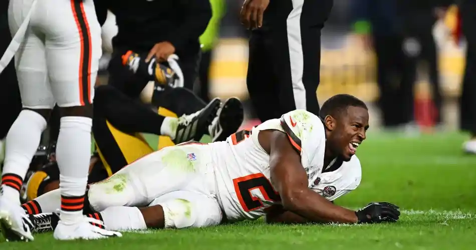 Scary NFL injury to Nick Chubb sparked drama and reaction in the U.S. 1 Nick Chubb