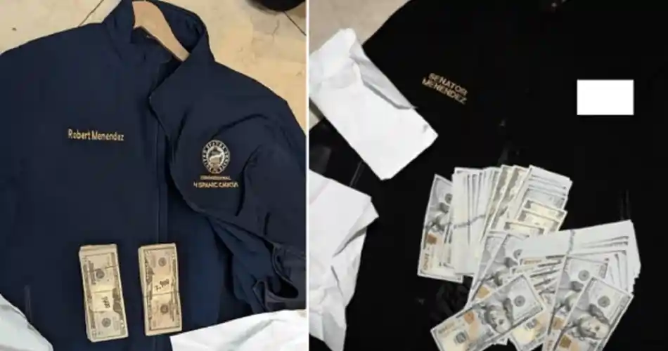 More than $480,000 dollars and gold bullion found in Senator Bob Menendez and his wife's home 2 FBI found cash at the Menendez home