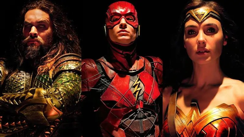 Jason Momoa, Ezra Miller and Gal Gadot are out of the DC universe