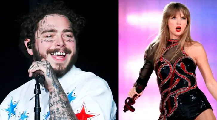Post Malone and and Taylor Swift