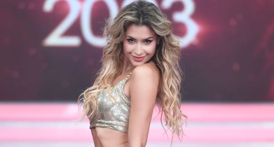 Milett Figueroa in her first presentation in Bailando 2023