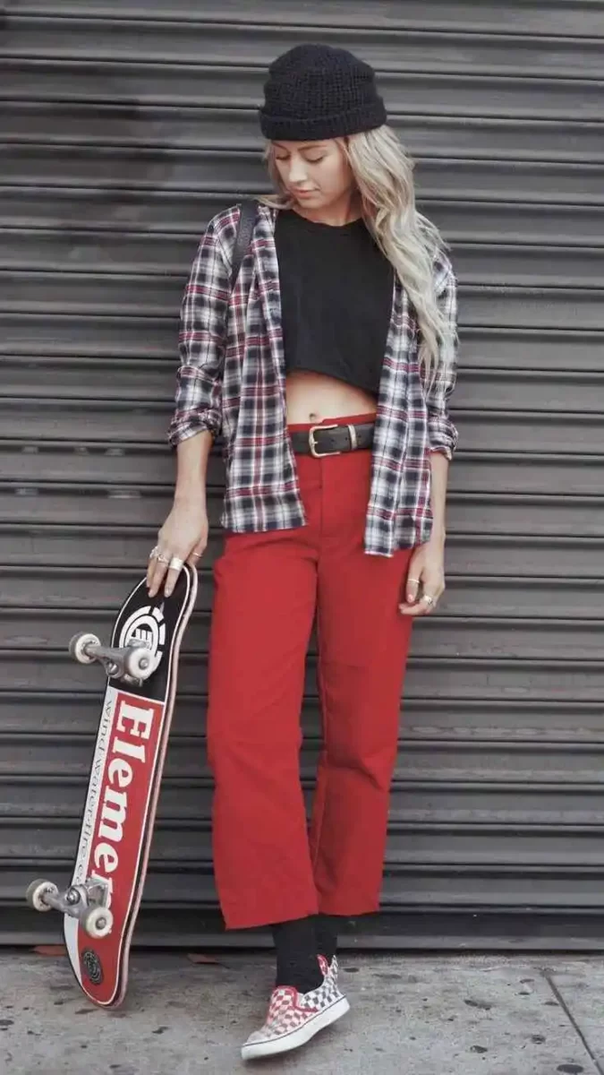 Skater-Inspired Women’s Clothing