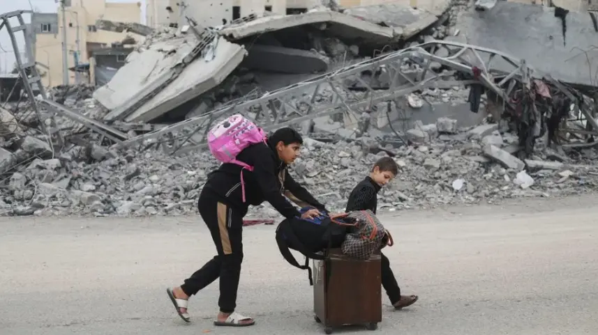 Intense Israeli bombardment of Khan Younis in its attempt to destroy Hamas