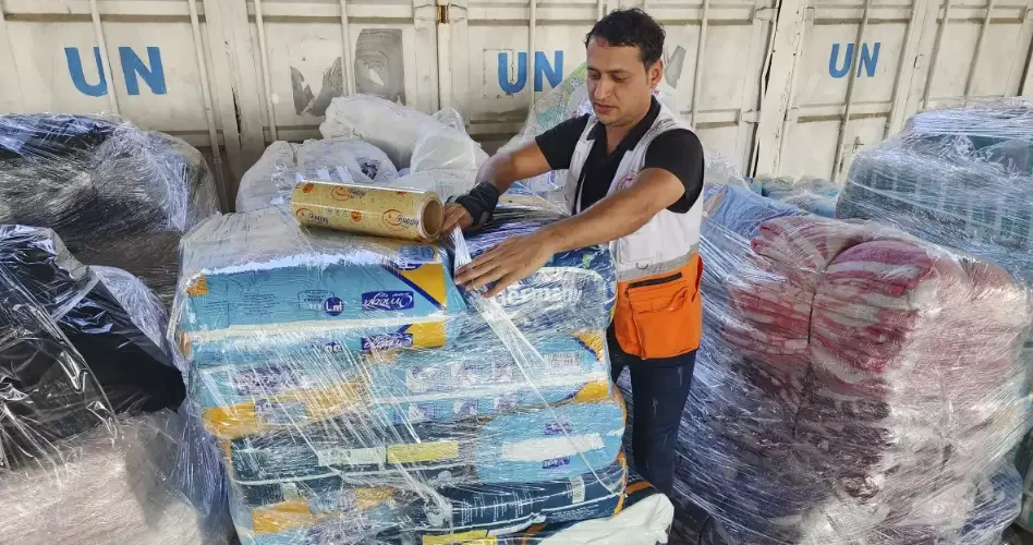 aid workers in Gaza