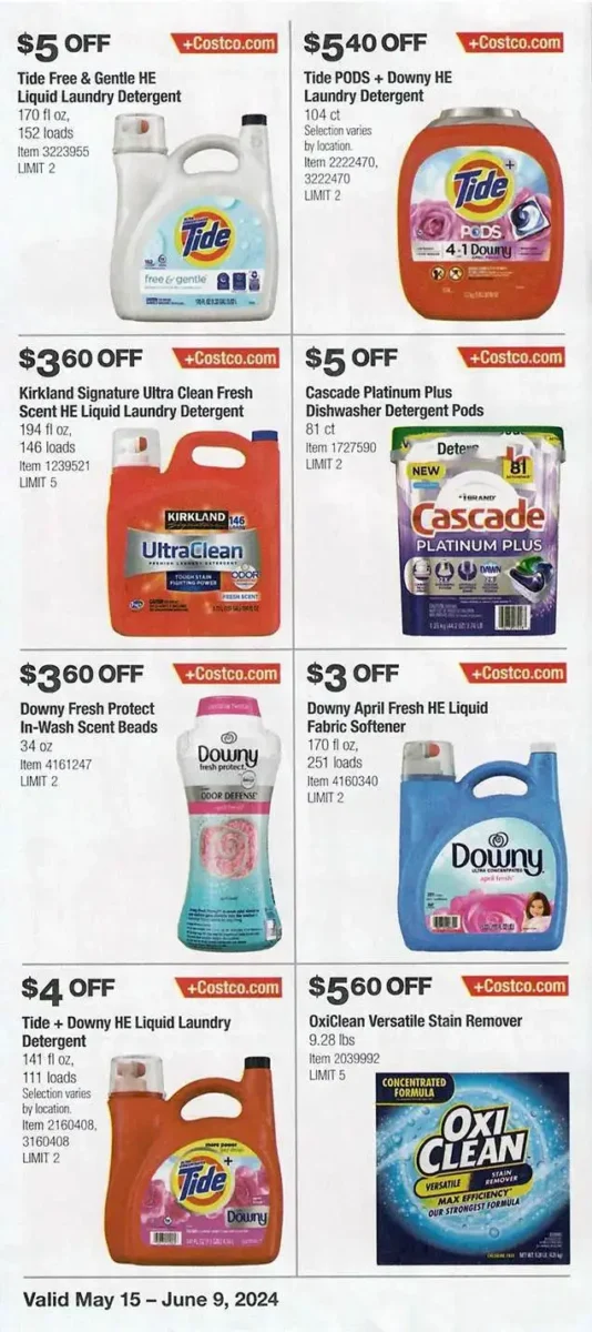 Costco May 2024 Coupon Book Page 15