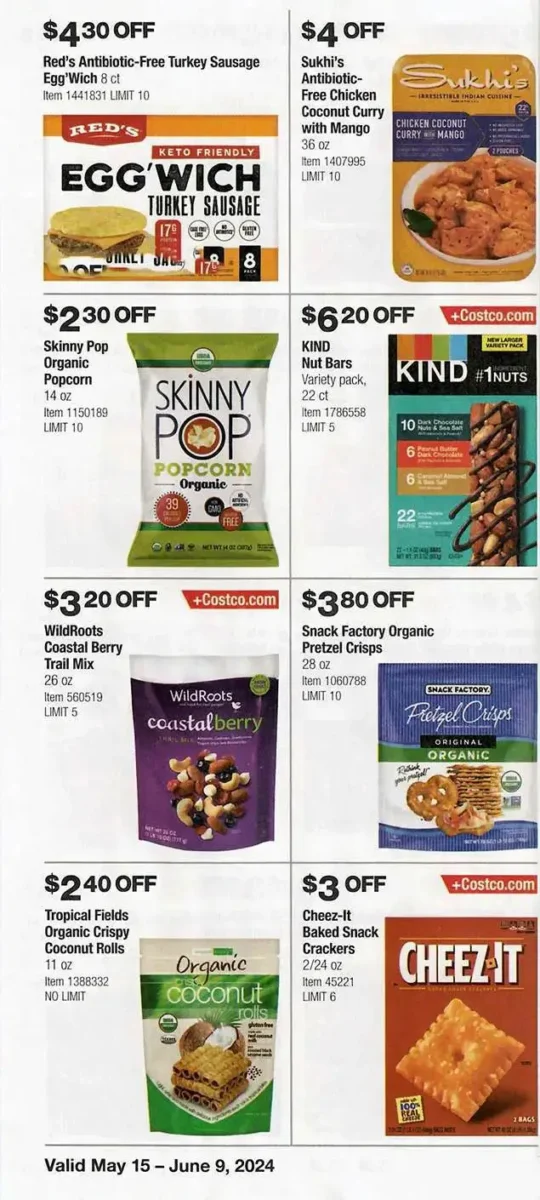 Costco May 2024 Coupon Book Page 17
