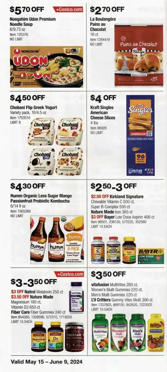 Costco May 2024 Coupon Book Page 19