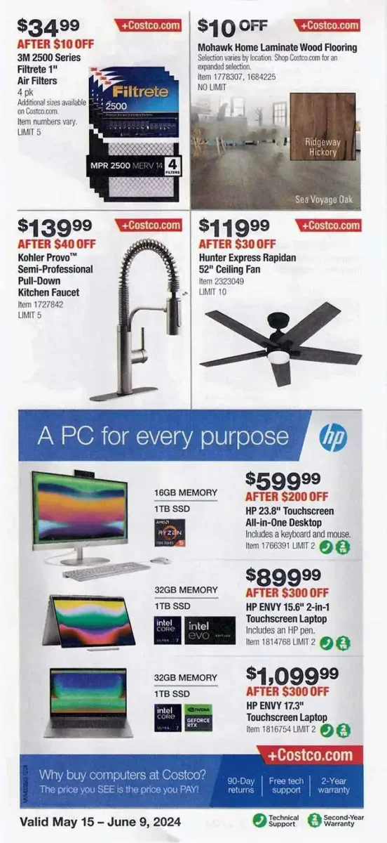 Costco May 2024 Coupon Book Page 8