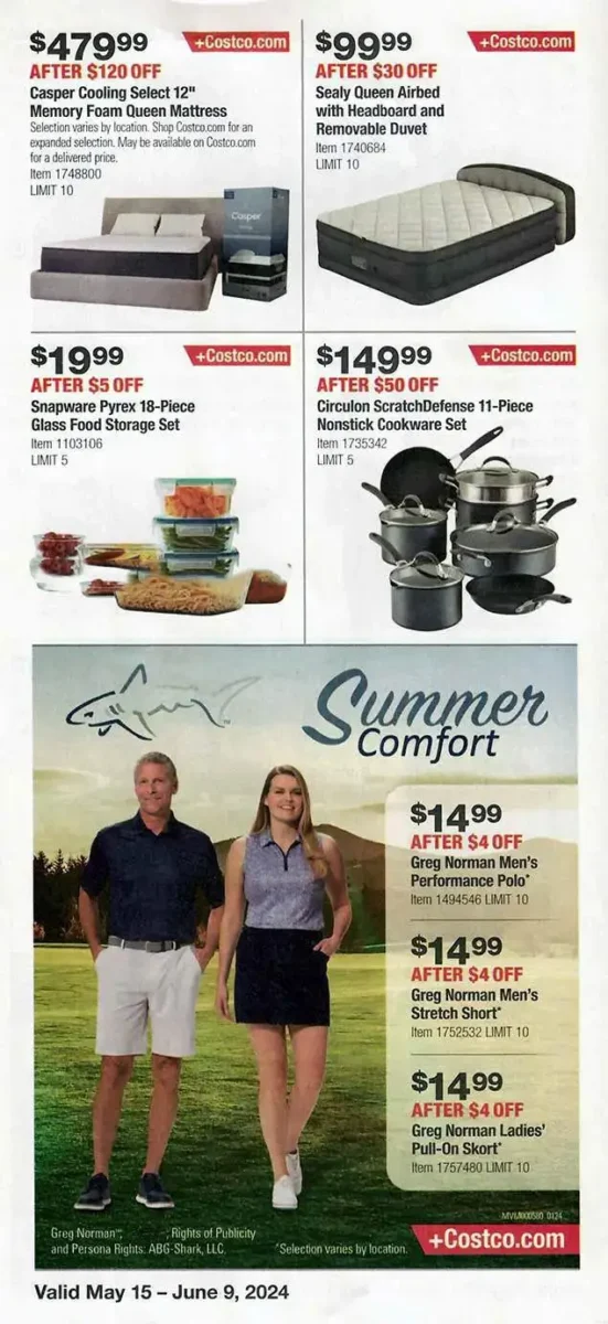 Costco May 2024 Coupon Book Page 9