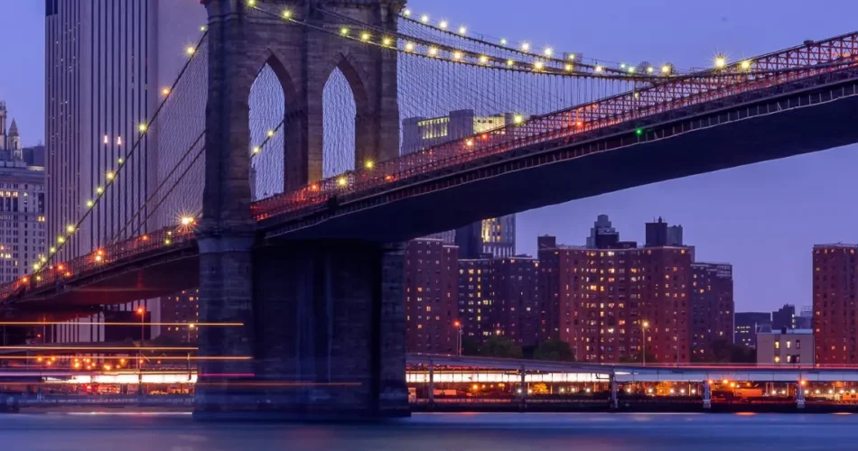 Brooklyn’s Iconic Bridge Celebrates 140 Years with Spectacular Light Show