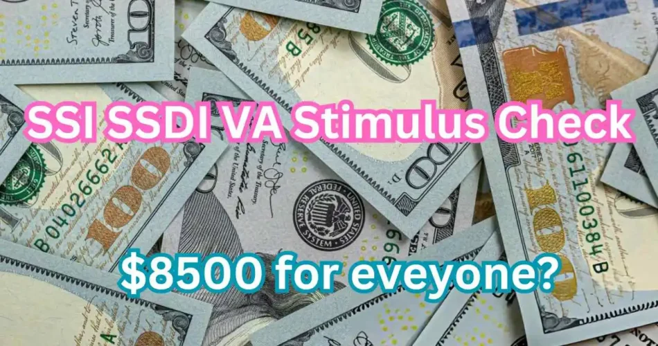 00 SSI SSDI VA Stimulus Check for Everyone: Claim now