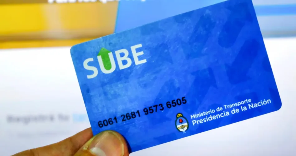 New Negative Balance for the SUBE Card in February 2025: What Public Transport Users Need to Know