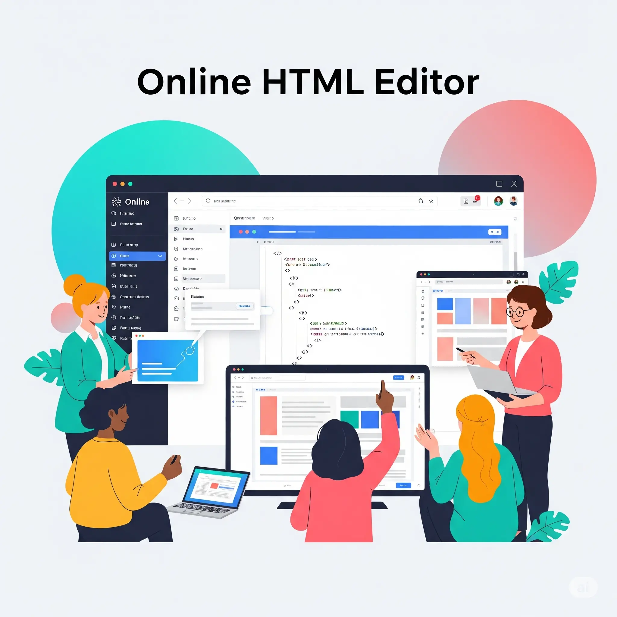 Online HTML Editor