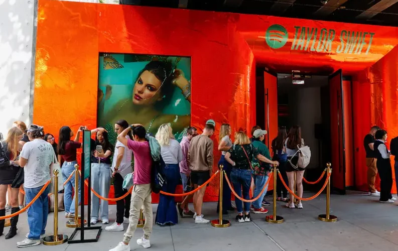 Taylor Swift’s New Album Smashes Spotify Record in 2025