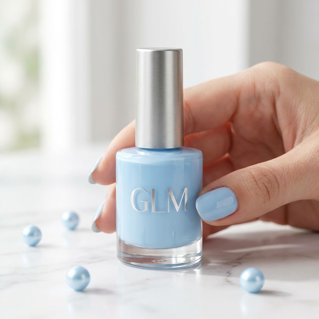 Baby Blue Nail Polish 1 babybluepolish cleaned