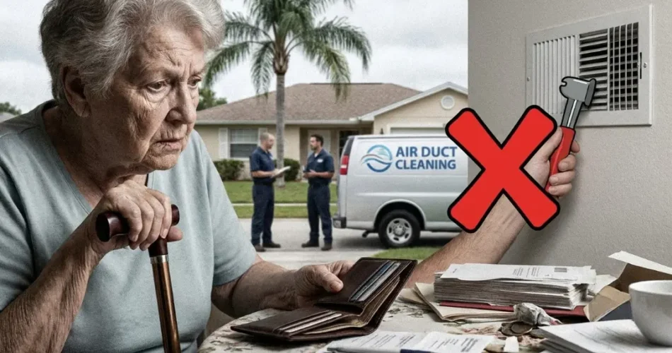 Tampa Man Amjad Otor Charged in Air Duct Scam on Elderly Woman