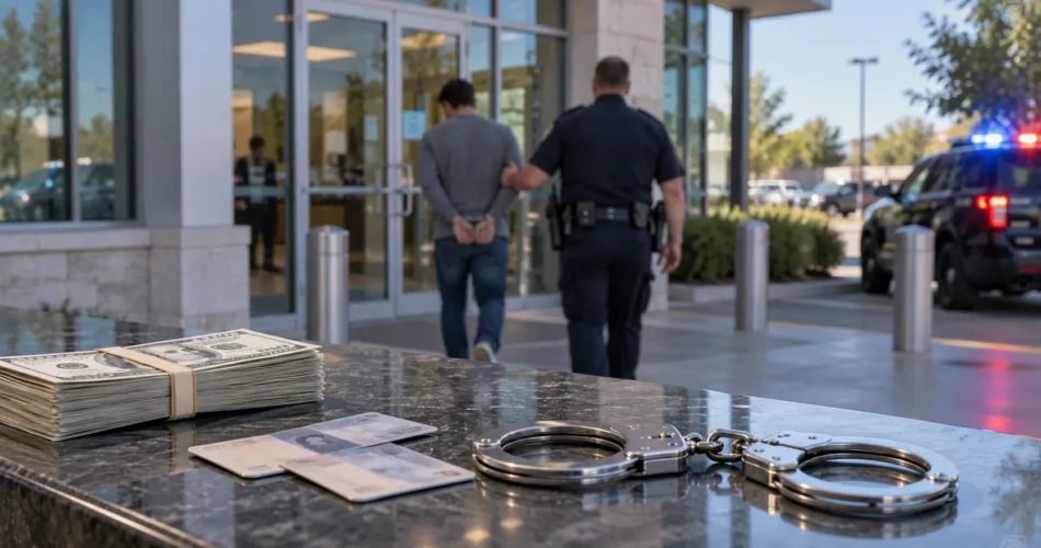 College Station Police Arrest Man in K Fake ID Bank Fraud